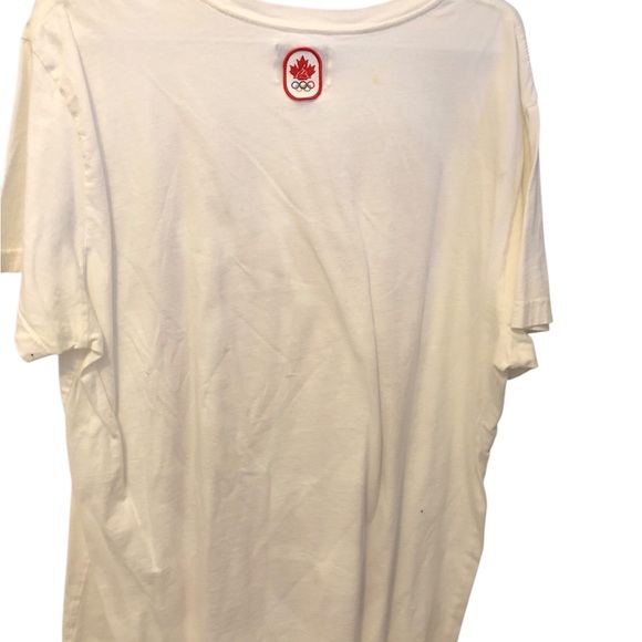 Hudson's Bay Company Men's White and Red T-shirt Men’s Large - Picture 2 of 12